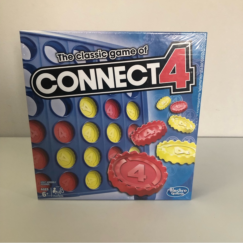 NEW - Sealed  -The Classic Game of CONNECT 4 Board Game - By Hasbro